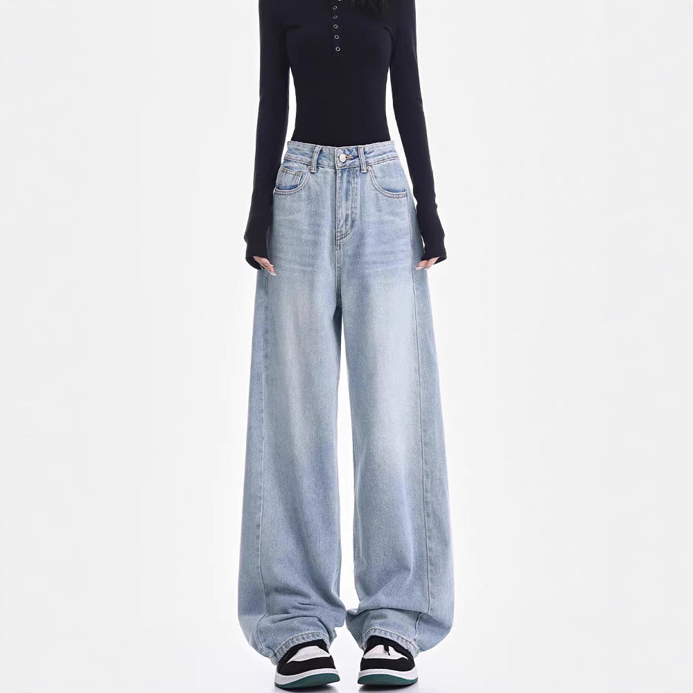 Damen Weite Jeanshose R&B