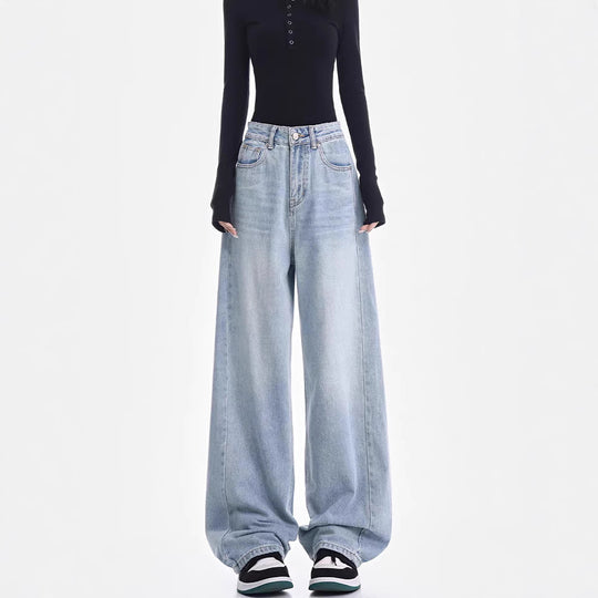 Damen Weite Jeanshose R&B