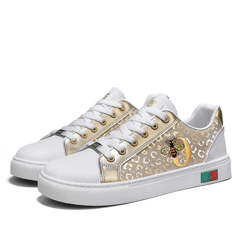 Damen modische Sneaker mit einzigartigem Musterdruck und hochwertiger Verarbeitung R&B