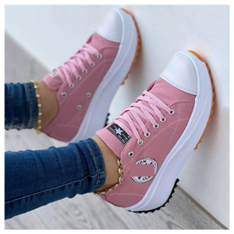 Damen modische Plateau-Sneaker mit erhöhtem Komfort und trendigem Design R&B