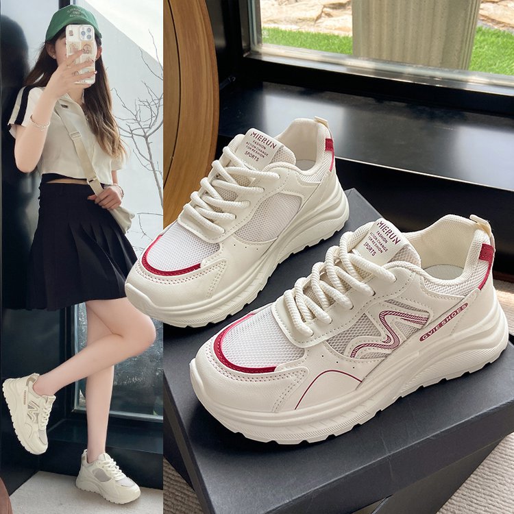 Damen Sportliche Sneakers mit atmungsaktiver Mesh-Oberfläche und komfortabler Dämpfung R&B