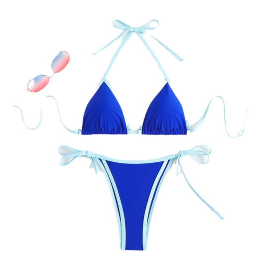 Damen Triangel-Bikini mit verstellbaren Trägern R&B