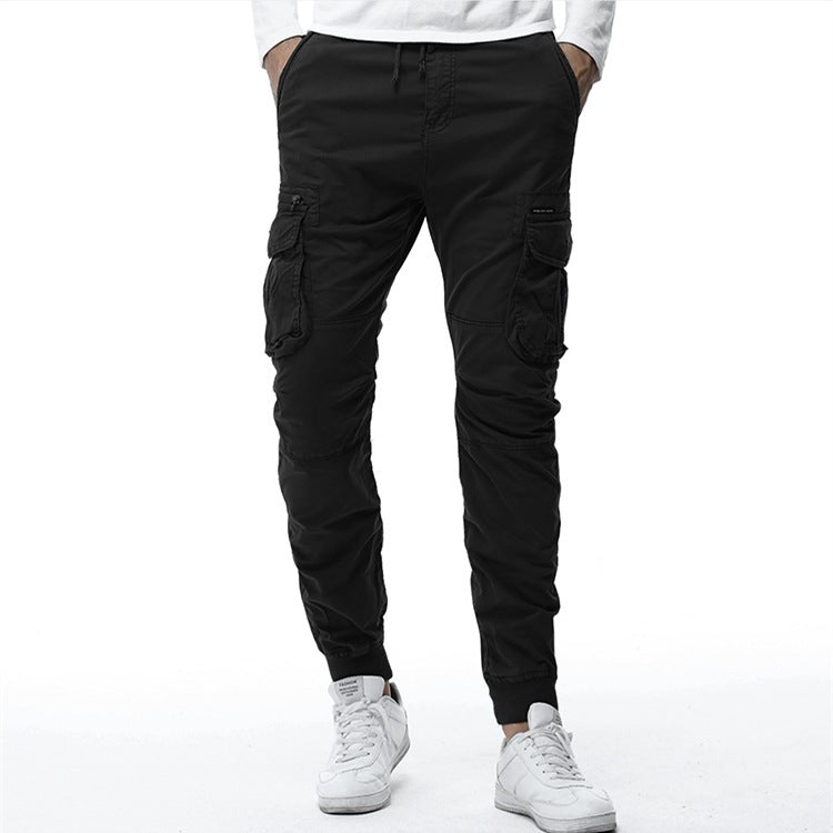Herren Cargohose mit mehreren praktischen Taschen und elastischem Bund R&B