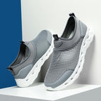 Damen Sportliche Mesh Slip-On Sneakers R&B