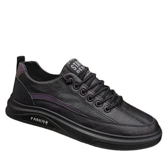 Damen Sportliche Sneaker aus hochwertigem Leder mit stoßdämpfender Sohle R&B
