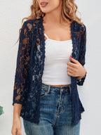 R&B | Eleganter Blazer mit Spitze