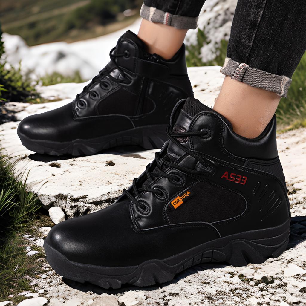 Herren hochfunktionale Trekkingstiefel mit verstärktem Knöchel R&B