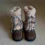 Damen Kuschelige Winterboots mit weichem Kunstfellkragen und rutschfester Sohle R&B