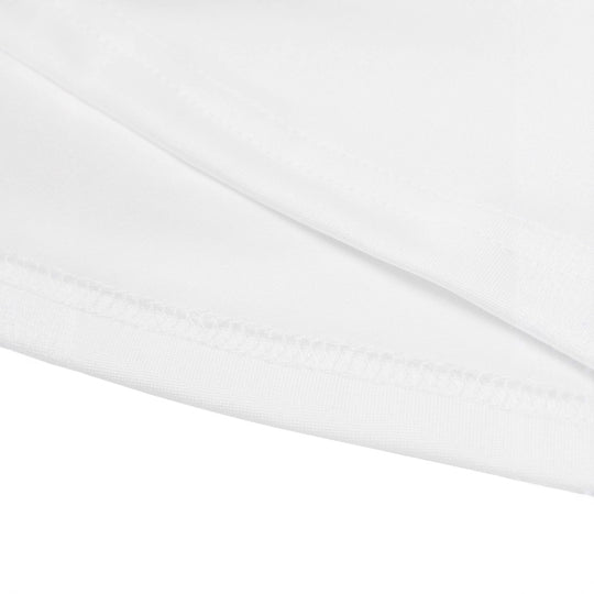 Damen Crop-T-Shirt mit kreativem Schriftzug und Schleifendetail R&B