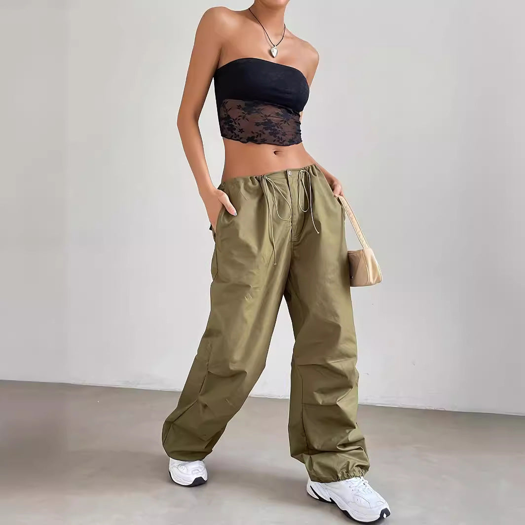Damen transparente Crop-Top mit floralen Details R&B