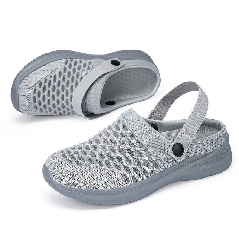 Damen Atmungsaktive Freizeitclogs mit praktischem Fersenriemen R&B