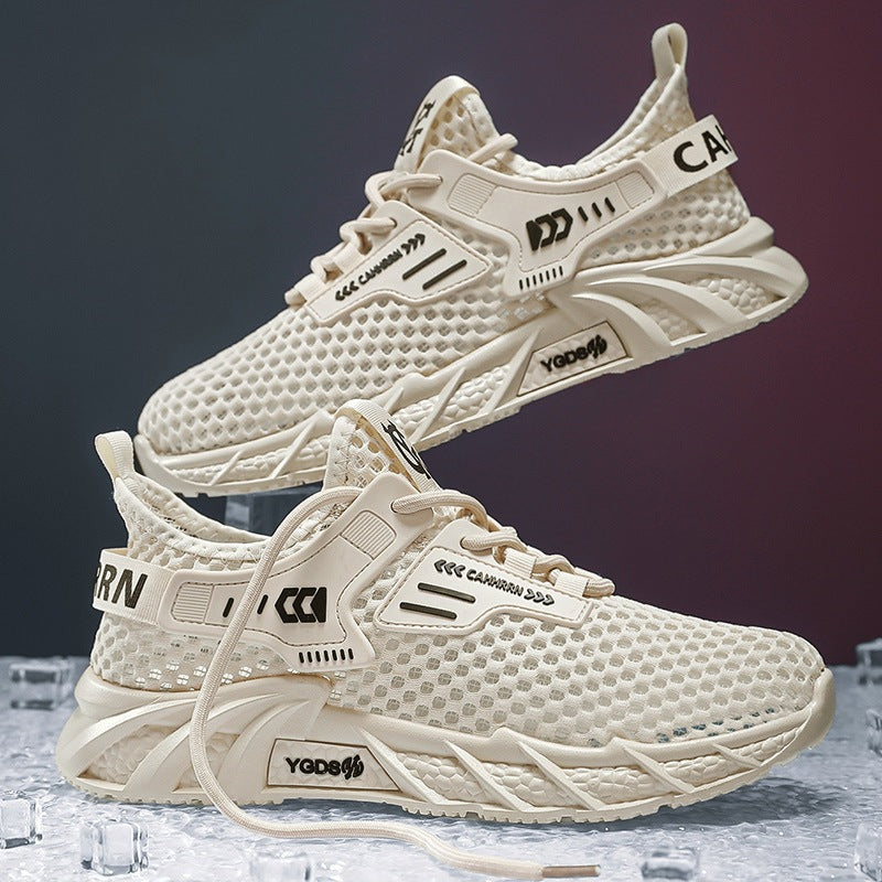 Damen atmungsaktive Sport Sneakers mit innovativer Sohlenstruktur R&B