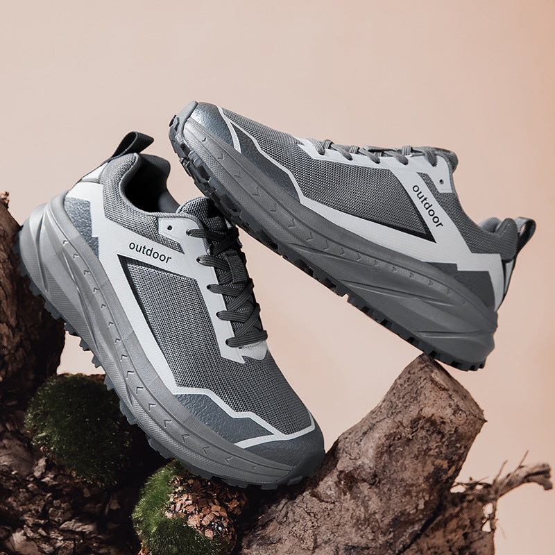Damen Hochentwickelte Outdoor-Laufschuhe mit rutschfester Profilsohle und atmungsaktiver Mesh-Oberfläche