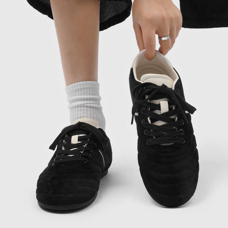 Damen Komfortable Lifestyle Sneakers aus Veloursleder R&B