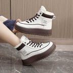 Damen Winter Boots mit dickem Fleece-Futter und rutschfester Sohle R&B