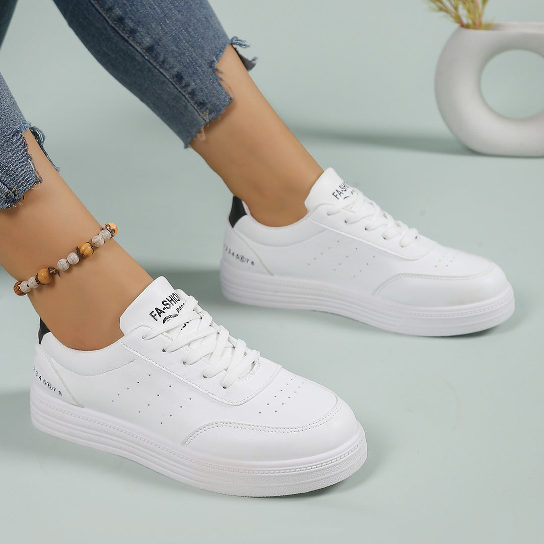 Damen modische Sneakers mit atmungsaktiver Oberfläche und bequemer Laufsohle R&B