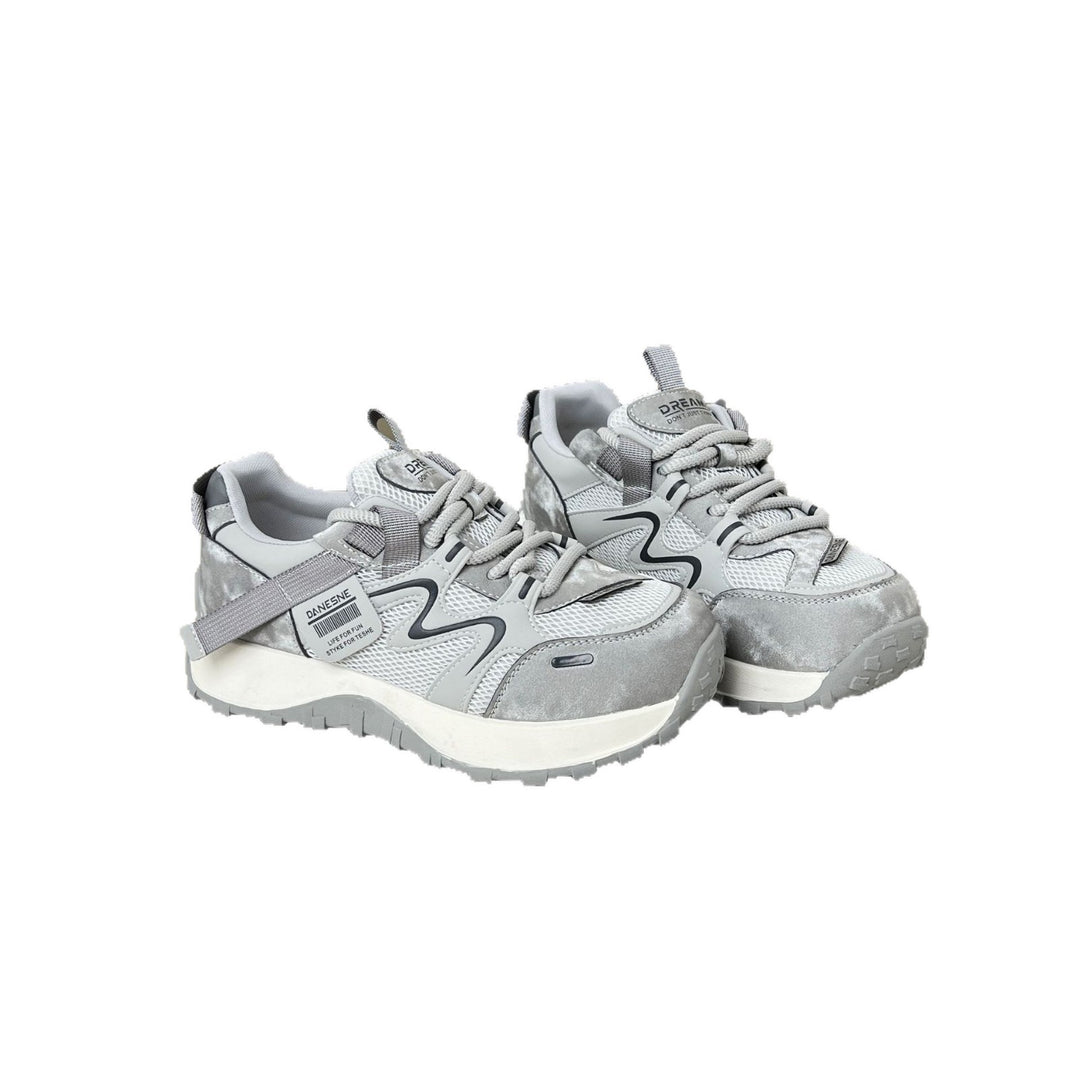 Damen Sportliche Sneakers mit ergonomischer Dämpfungstechnologie und rutschfester Sohle R&B