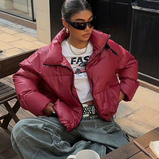 Damen Trendige Daunenjacke R&B