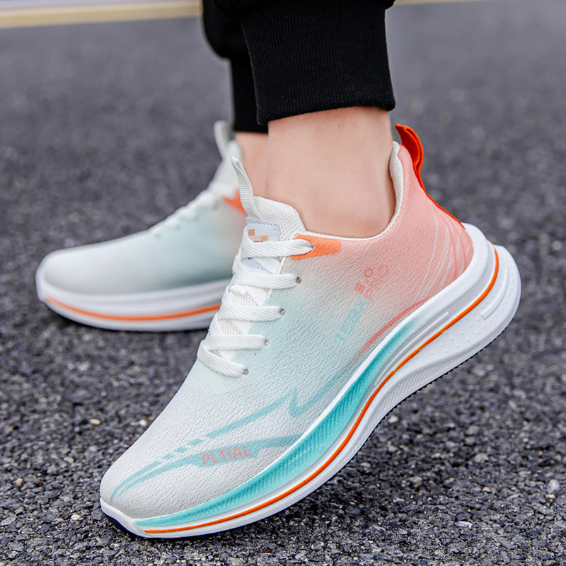 Damen Sportliche Laufschuhe mit atmungsaktiver Mesh-Oberfläche