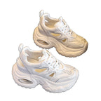 Damen Sportliche Chunky Sneakers mit atmungsaktiver Mesh-Oberfläche und komfortabler Dämpfung