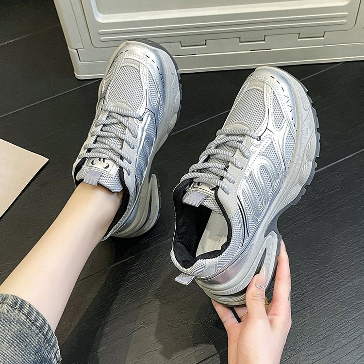 Damen Sportliche Sneakers mit atmungsaktivem Obermaterial und dämpfender Sohle R&B