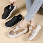 Damen Sneaker mit strukturiertem Obermaterial und dämpfender Sohle R&B