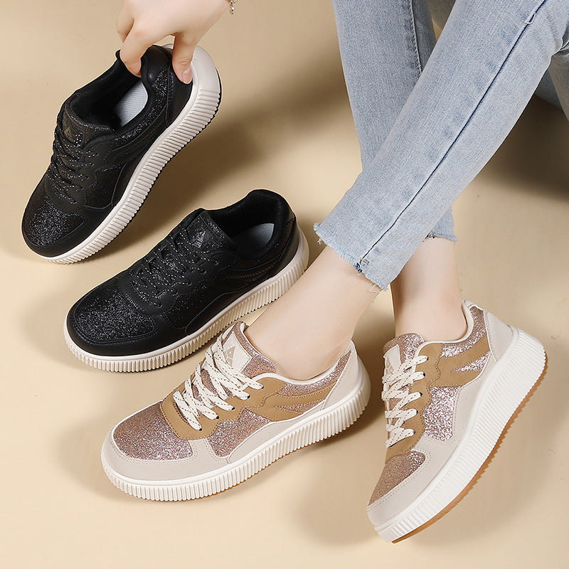 Damen Sneaker mit strukturiertem Obermaterial und dämpfender Sohle R&B