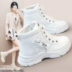 Damen trendige High-Top Sneakers mit robustem Profil und modischem Design R&B
