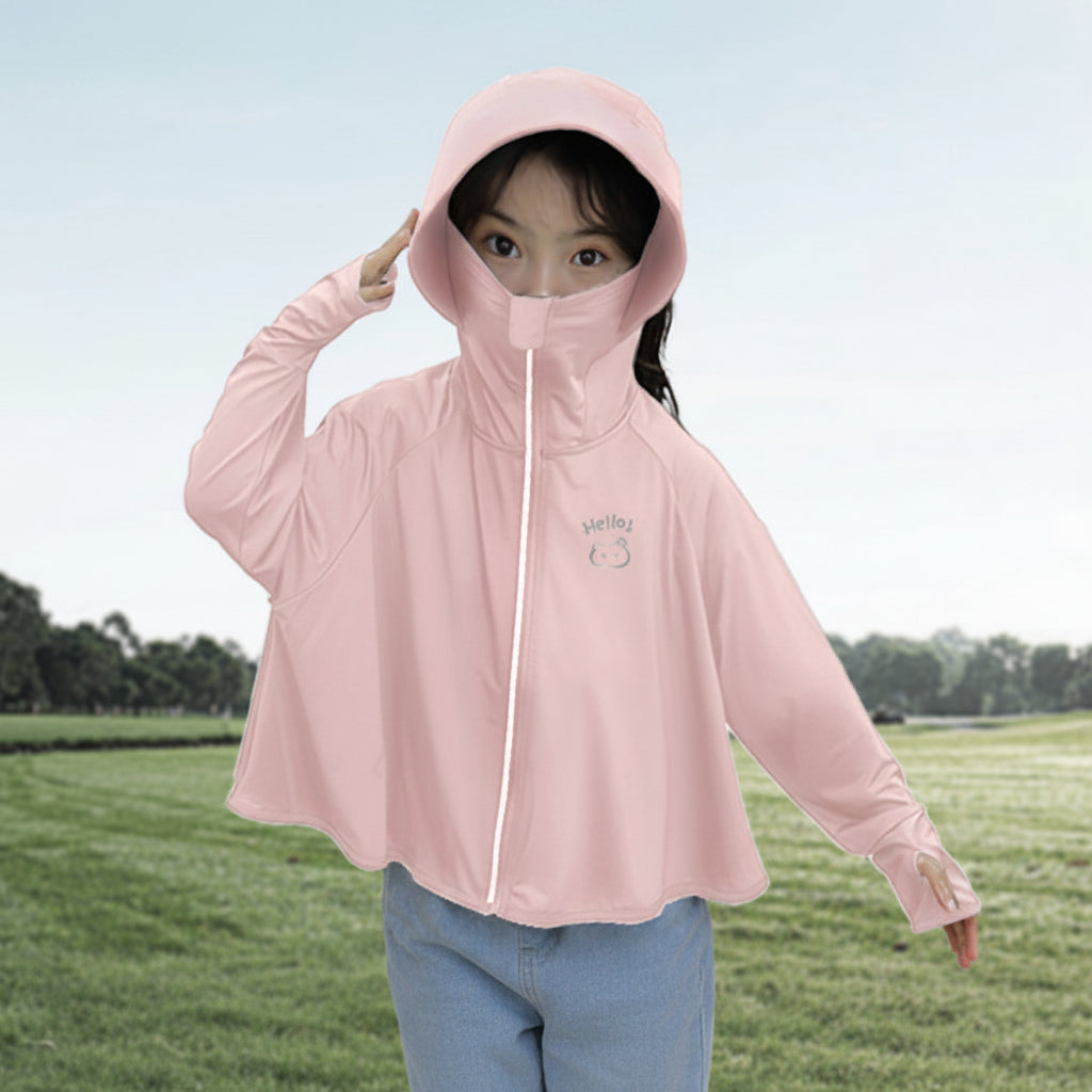 Damen UV-Schutzjacke mit Kapuze und atmungsaktivem Design R&B