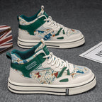 Damen Sportliche High-Top Sneakers mit atmungsaktivem Obermaterial und dämpfender Sohle R&B