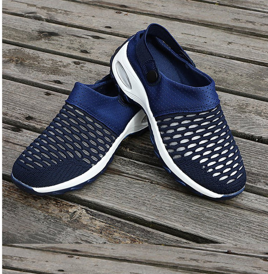 Damen Atmungsaktive Slip-On Freizeitschuhe mit innovativem Netzdesign R&B