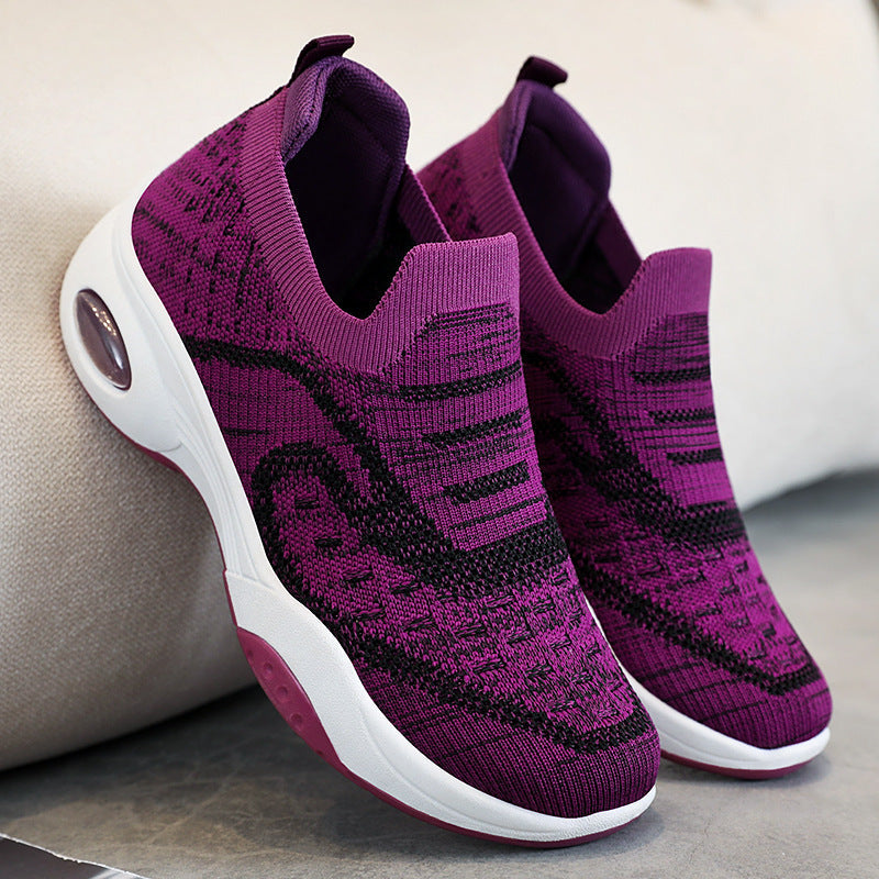 Damen Sportliche Slip-On Sneakers mit Air Cushion Technologie R&B
