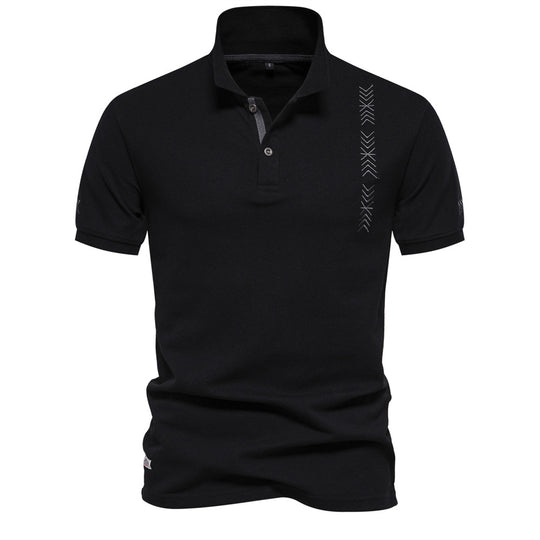 Herren Polo-Shirt mit modernem Design und feiner Struktur R&B