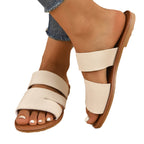 Damen Sandaletten mit breitem und verstellbarem Riemendesign R&B