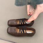 Damen Ballerinas mit innovativem Kreuzband-Design R&B