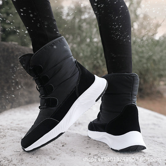 Damen Thermo-Winterstiefel mit rutschfestem Profil und isolierendem Futter R&B