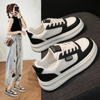 Damen Sportliche Lifestyle-Sneaker mit trendiger Zweifarben-Optik R&B