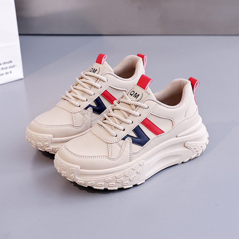 Damen Chunky Sneakers mit atmungsaktiver Oberflächenstruktur und dämpfendem Komfort R&B