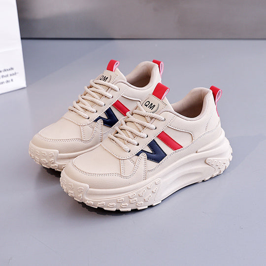 Damen Chunky Sneakers mit atmungsaktiver Oberflächenstruktur und dämpfendem Komfort R&B