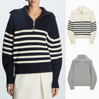 Damen Strickpullover im maritimen Stil