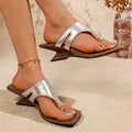Damen Moderne Zehentrenner Sandalen R&B