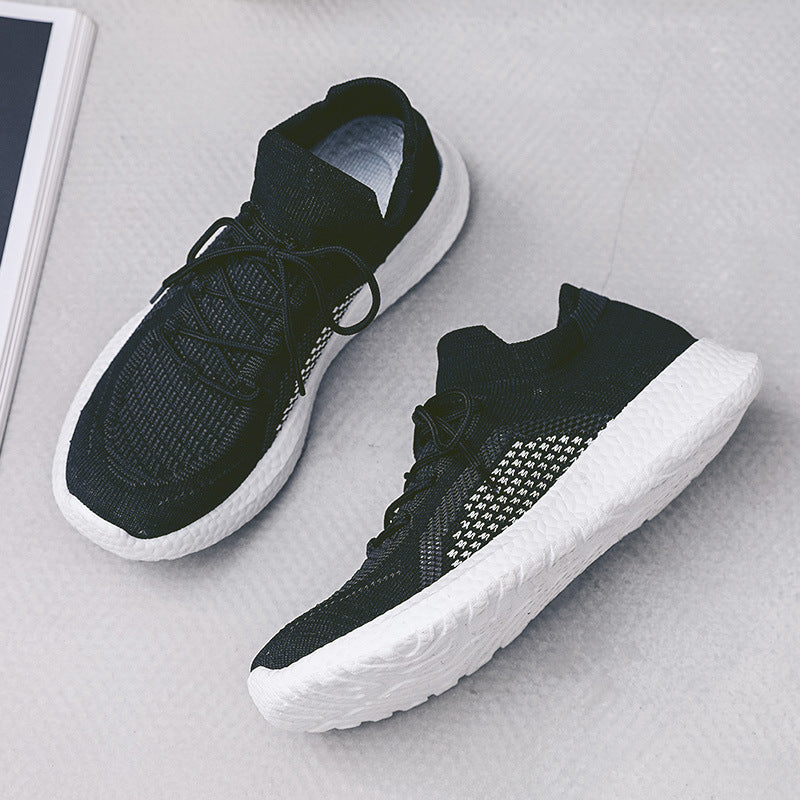 Damen Sportliche Sneaker mit atmungsaktivem Obermaterial und stoßdämpfender Sohle R&B