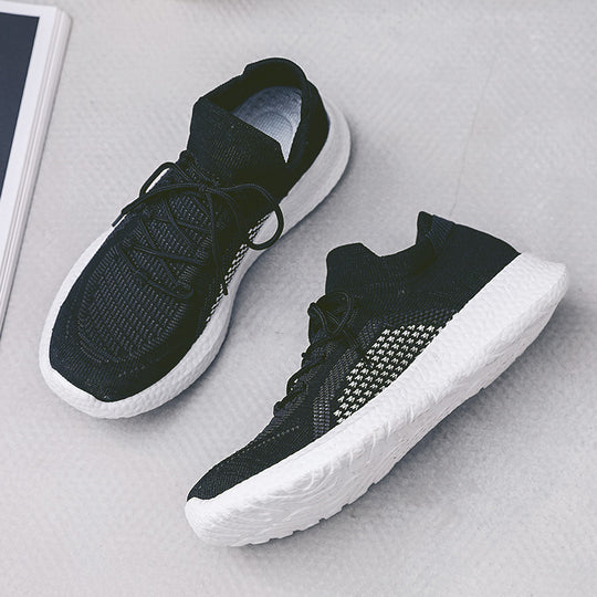 Damen Sportliche Sneaker mit atmungsaktivem Obermaterial und stoßdämpfender Sohle R&B