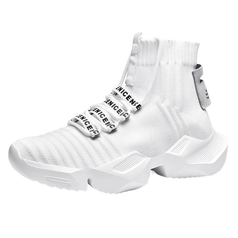 Damen High-Top Sneakers mit hochelastischem Obermaterial und innovativem Verschlusssystem R&B