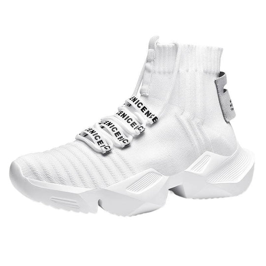 Damen High-Top Sneakers mit hochelastischem Obermaterial und innovativem Verschlusssystem R&B