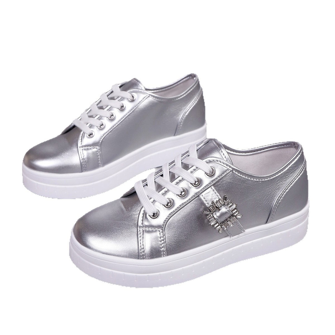 Damen modische Sneakers mit funkelndem Detail R&B