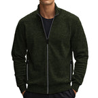 Herren Jacke mit modernem Stehkragen und praktischen Taschen R&B