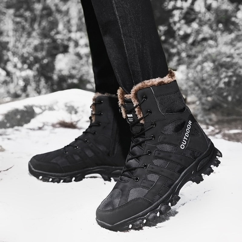 Damen Stiefel für Abenteuer im Freien mit warmem Innenfutter und rutschfester Sohle R&B