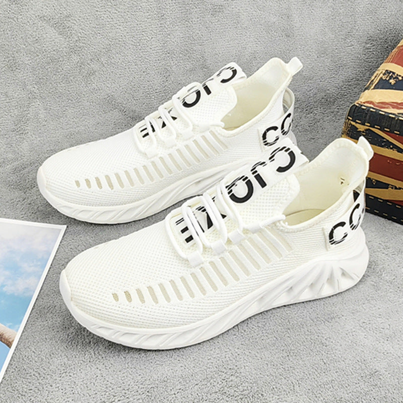 Damen Sportliche Strick-Sneakers mit Flexiblem Dämpfungssystem R&B