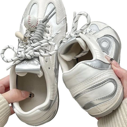 Damen sportliche Freizeitsneaker mit atmungsaktivem Mesh-Obermaterial und innovativer Dämpfungstechnologie R&B
